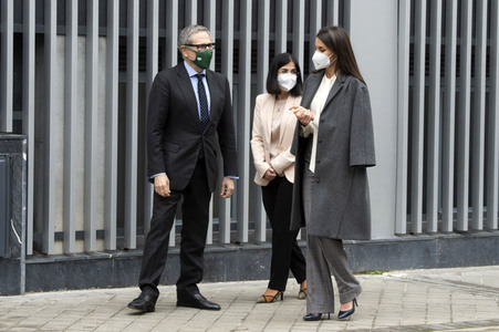 Königin Letizia von Spanien bei der AECC in Madrid