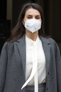 Königin Letizia von Spanien bei der AECC in Madrid