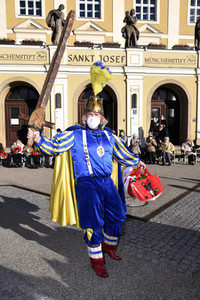 Aktion 'Fasching 2021 im Tascherl' in München