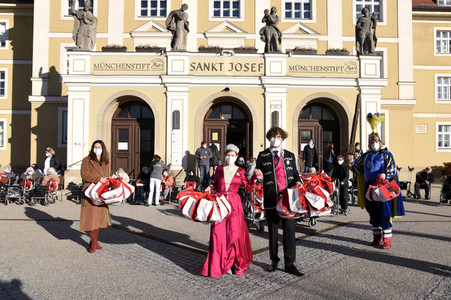 Aktion 'Fasching 2021 im Tascherl' in München