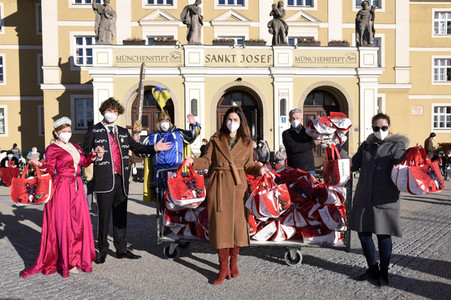 Aktion 'Fasching 2021 im Tascherl' in München