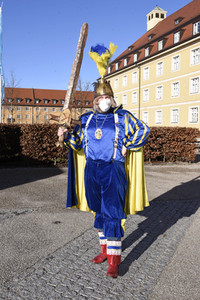 Aktion 'Fasching 2021 im Tascherl' in München