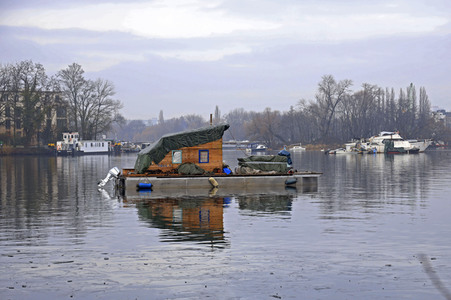 Hausboot in Berlin