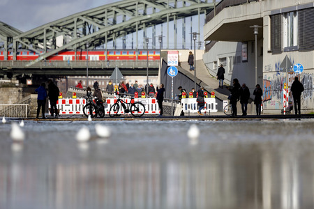 Hochwasser in Köln