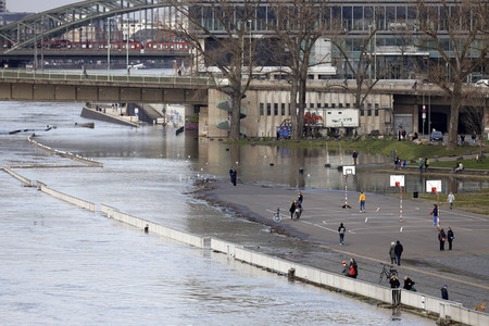 Hochwasser in Köln