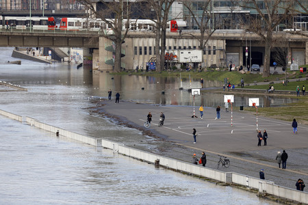Hochwasser in Köln