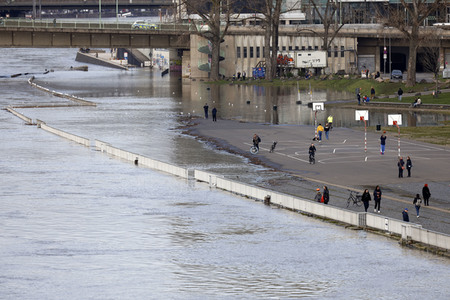Hochwasser in Köln