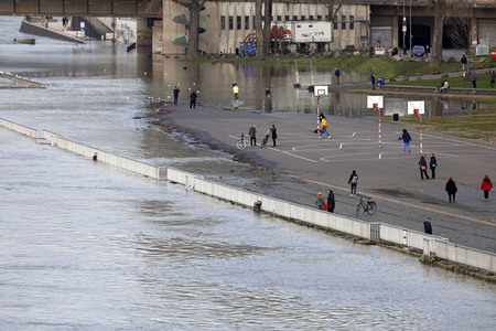 Hochwasser in Köln