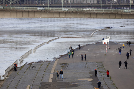 Hochwasser in Köln