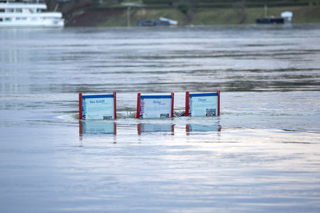Hochwasser in Königswinter