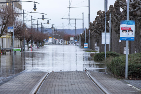 Hochwasser in Königswinter