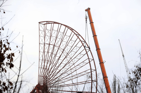 Umbau vom Spreepark Berlin