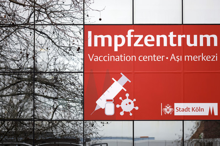 Impfzentrum in Köln
