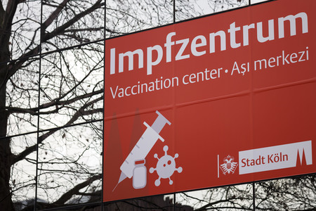 Impfzentrum in Köln