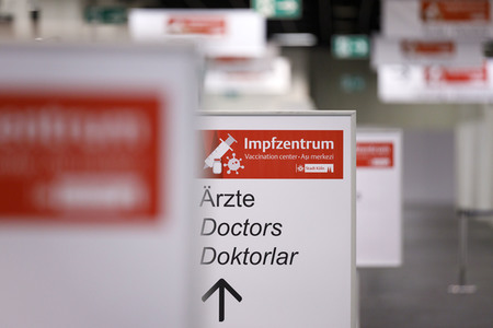 Impfzentrum in Köln