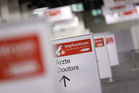 Impfzentrum in Köln