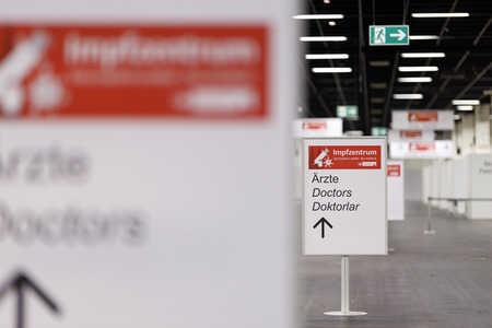 Impfzentrum in Köln