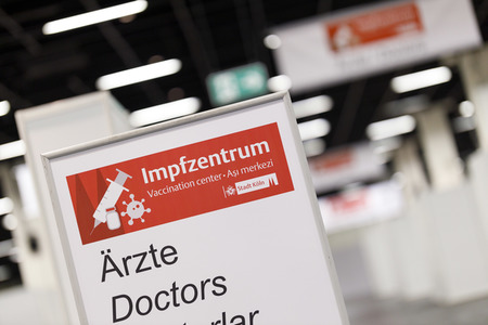 Impfzentrum in Köln