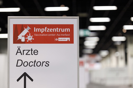 Impfzentrum in Köln