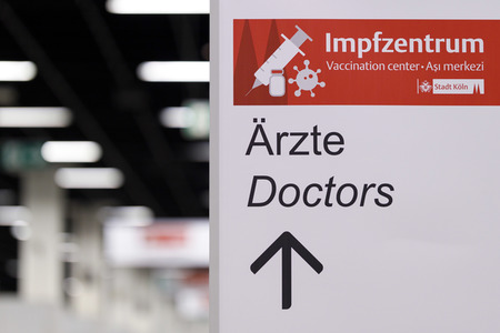 Impfzentrum in Köln