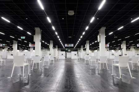 Impfzentrum in Köln