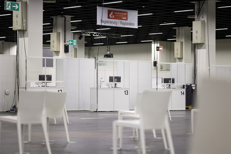 Impfzentrum in Köln