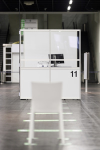 Impfzentrum in Köln