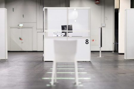 Impfzentrum in Köln