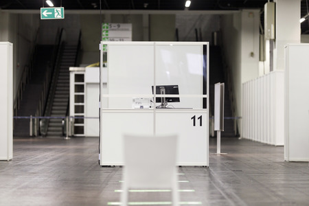 Impfzentrum in Köln