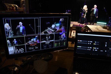 Livestream-Konzert von Linda Jo Rizzo und Christian Deussen in Geretsried