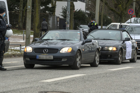 Querdenker-Demo in Hamburg