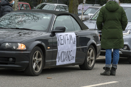 Querdenker-Demo in Hamburg