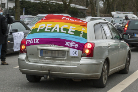 Querdenker-Demo in Hamburg