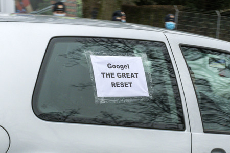 Querdenker-Demo in Hamburg