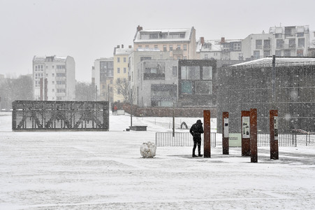 Wintereinbruch in Berlin