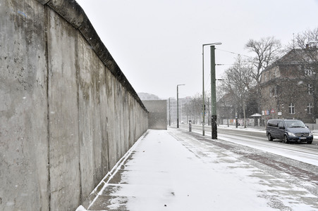 Wintereinbruch in Berlin