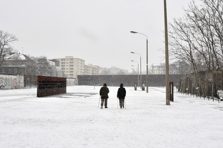 Wintereinbruch in Berlin