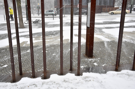 Wintereinbruch in Berlin