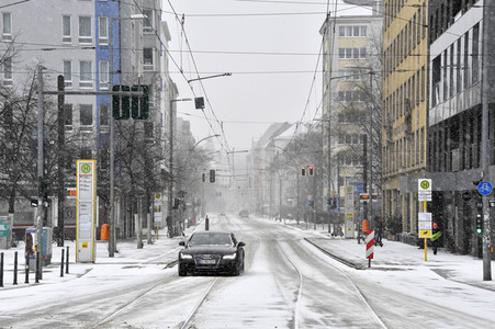 Wintereinbruch in Berlin