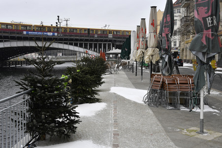 Wintereinbruch in Berlin
