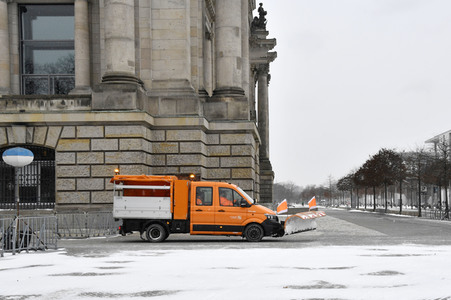 Wintereinbruch in Berlin