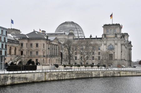 Wintereinbruch in Berlin