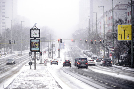 Wintereinbruch in Berlin