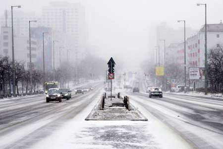 Wintereinbruch in Berlin