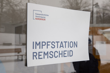 Eröffnung des Impfzentrums in Remscheid