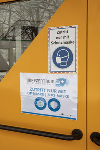 Eröffnung des Impfzentrums in Remscheid