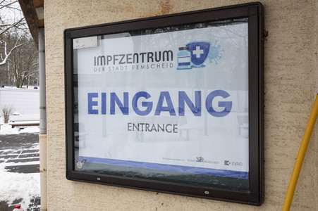 Eröffnung des Impfzentrums in Remscheid