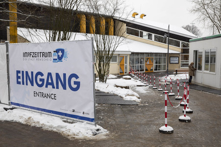 Eröffnung des Impfzentrums in Remscheid