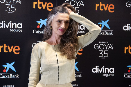 Photocall mit Angela Molina zur Goya-Verleihung in Madrid