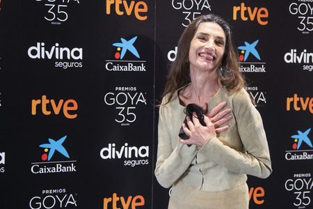 Photocall mit Angela Molina zur Goya-Verleihung in Madrid